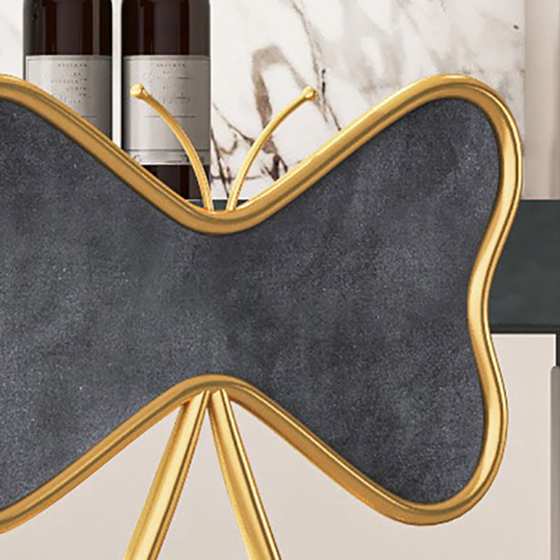 Scandinavian Style Adjustable Height Stools for Home Upholstered Bar Stools