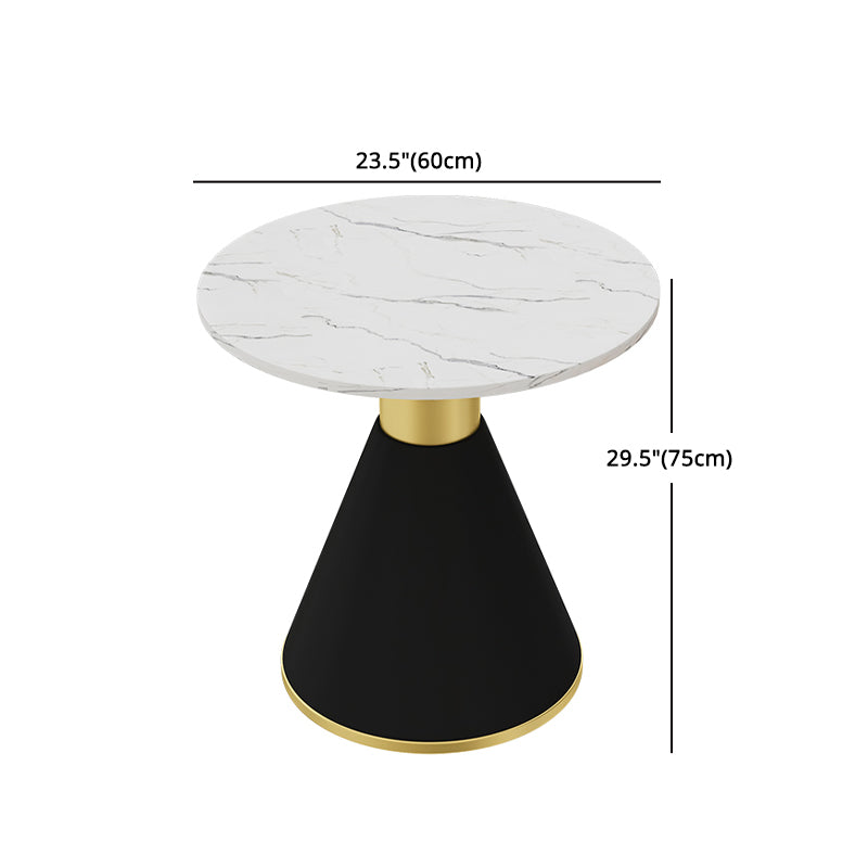 Glam Sintered Stone Dining Table Set 1/2/3/4/5 Pieces Dining Set for Dining Areas