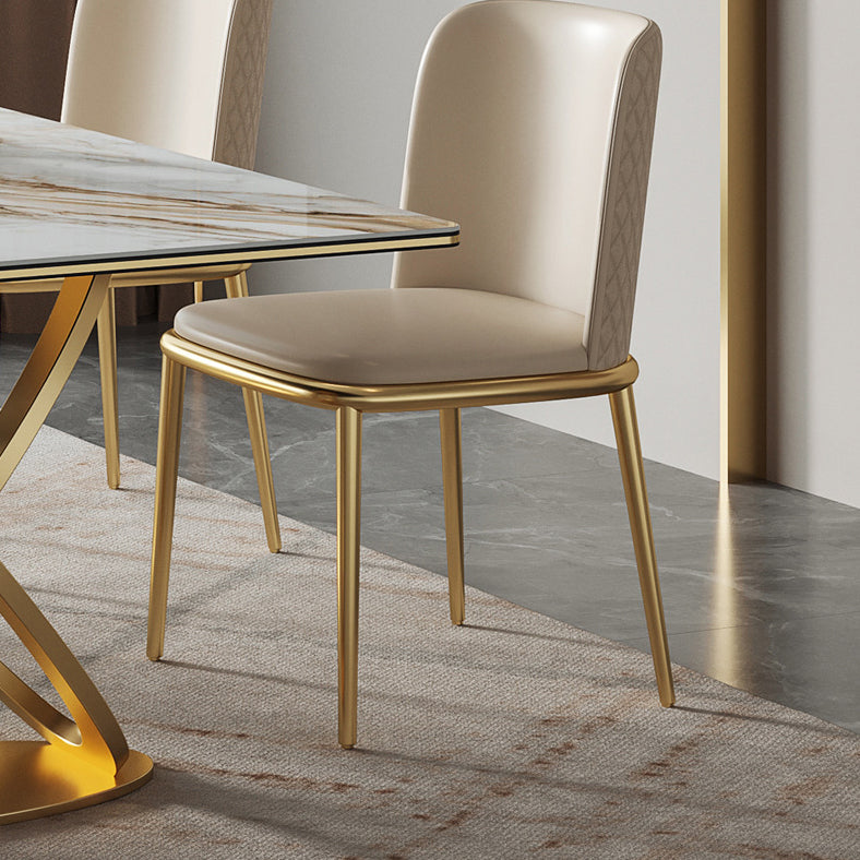 Luxury Sintered Stone Top Dining Set Rectangle 1/2/3/5/7 Pieces Dining Table with Chairs