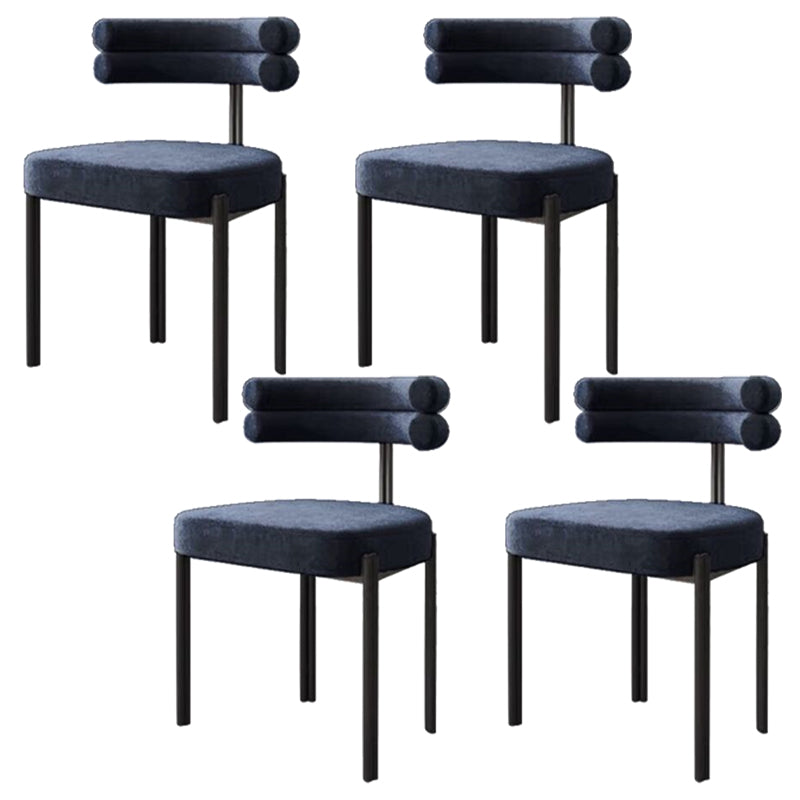 Modern Rectangle Dinette Set 1/4/5 Pieces Dining Table Set with White Sintered Stone Top