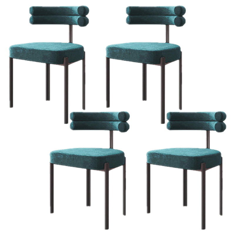Modern Rectangle Dinette Set 1/4/5 Pieces Dining Table Set with White Sintered Stone Top
