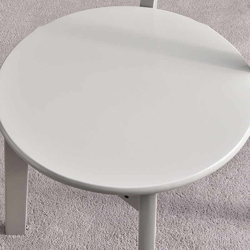 Contemporary Style Open Back Chairs Wood Kitchen Armless Chair