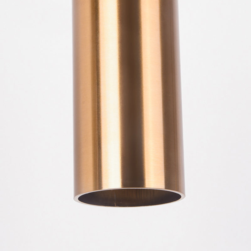 Moderner Stilzylinder hängende Anhänger Lichter Metall 6 Licht Anhänger Beleuchtungskarten