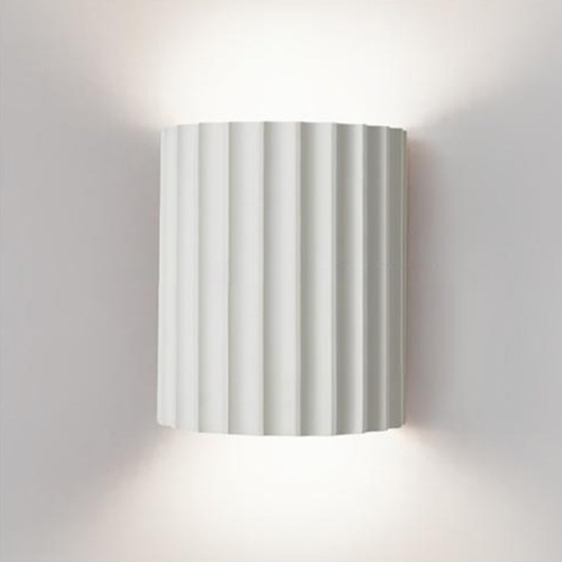 Moderner Stil Halbzylinder Wandleuchte Leuchten Harz 2 Lichter Wandbeleuchtung