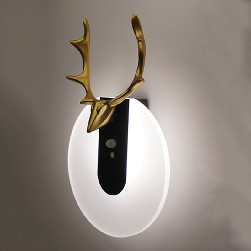 Appliques d'éclairage mural géométrique de style moderne Métal 1 Éclairage mural léger