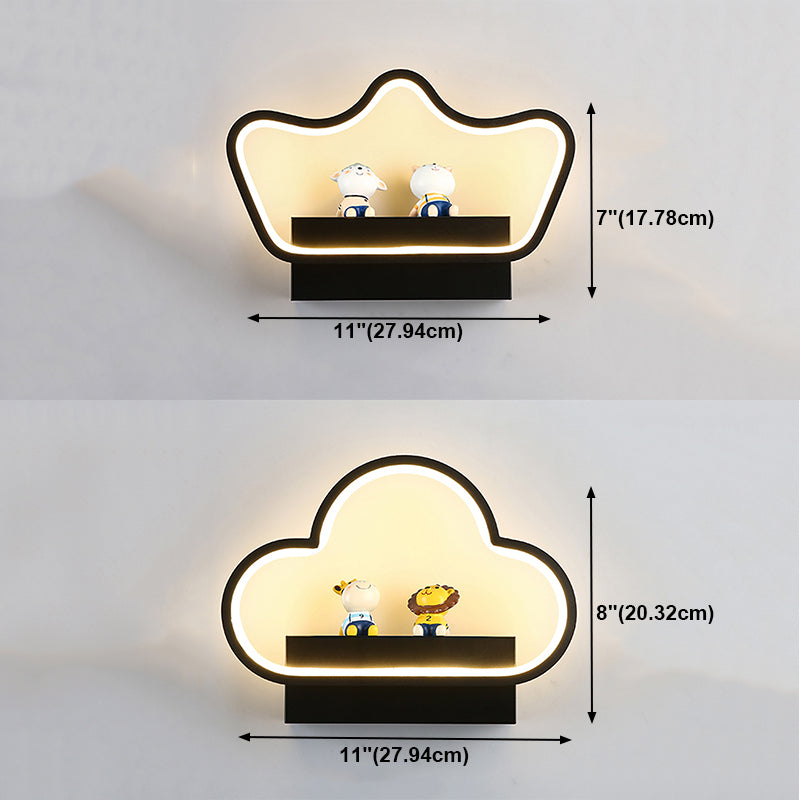 Modern Style Geometric Sconce Light Fixtures Metal 1 Light Wall Lighting Ideas