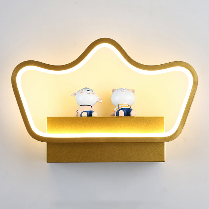 Modern Style Geometric Sconce Light Fixtures Metal 1 Light Wall Lighting Ideas