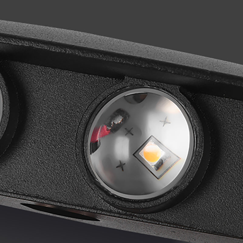 Multi Lights Geometric Wall Lights Modern Style Metal Wall Washer Sconce