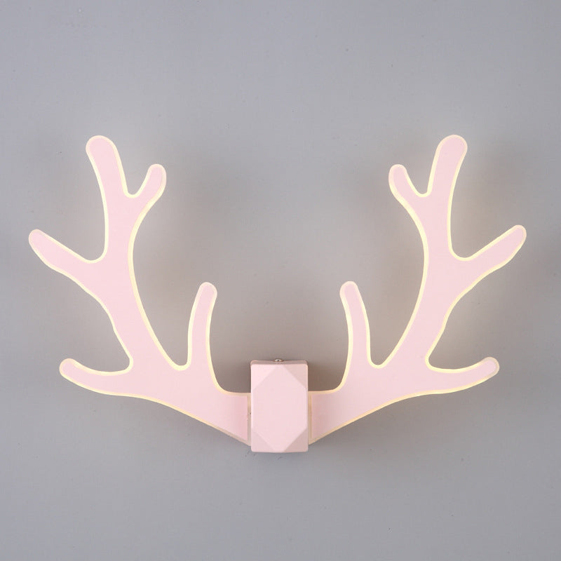 1 lumière géométrique lumineuse luminaires d'éclairage mural en métal de style moderne