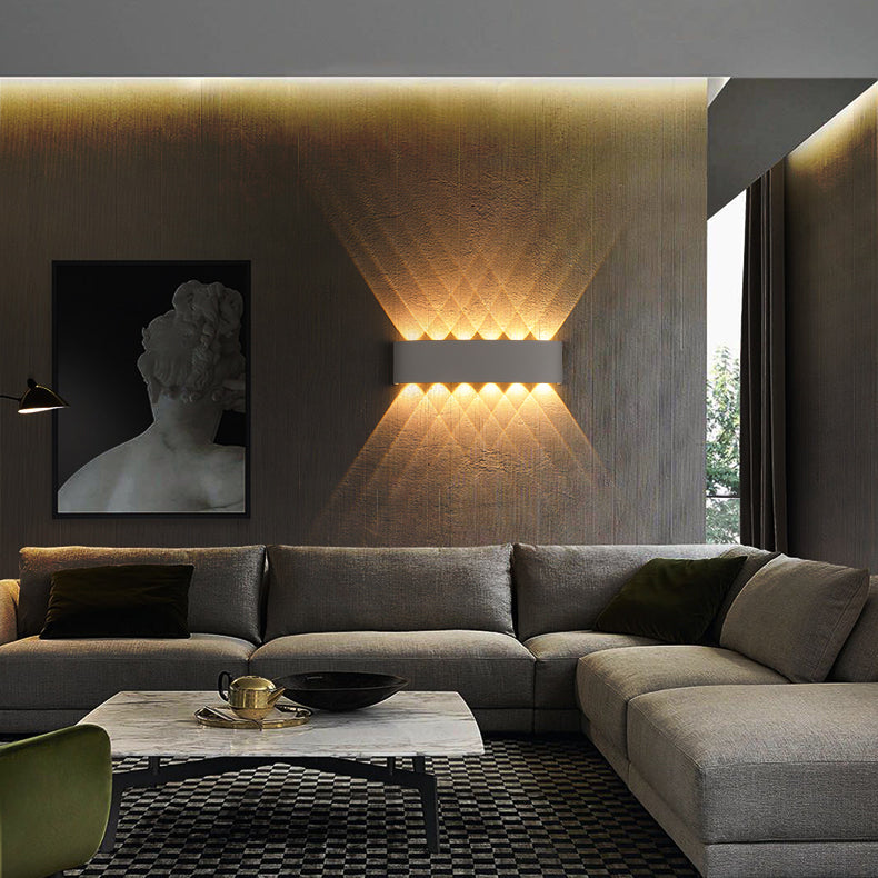 Multi Light Wall Sconce Modern Style Metal Wall Lighting for Living Room