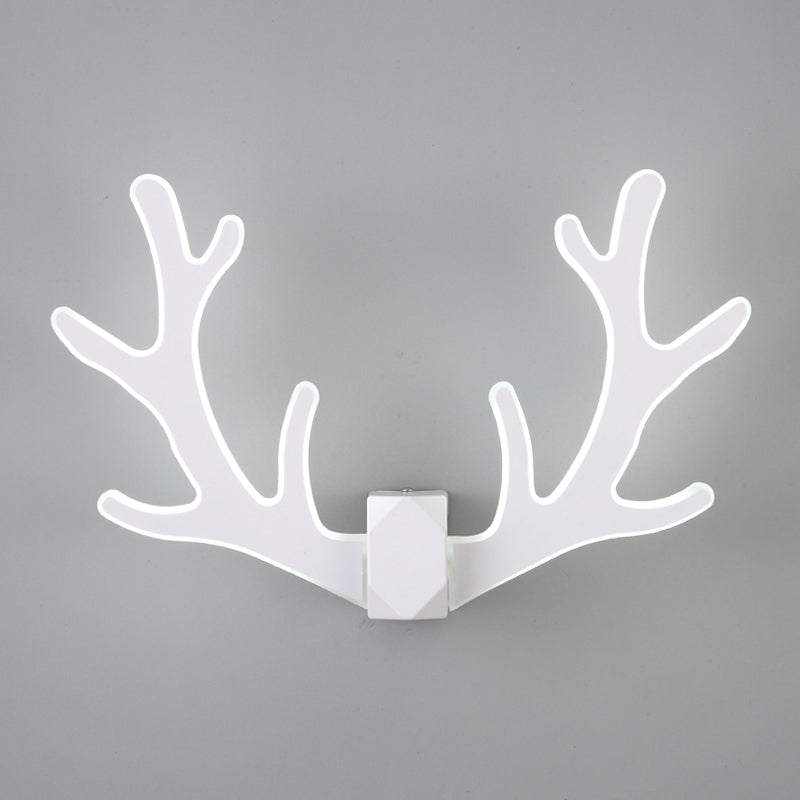 Modern Style Unique Shape Wall Sconce Plastic 1 Light Wall Lighting for Bedroom