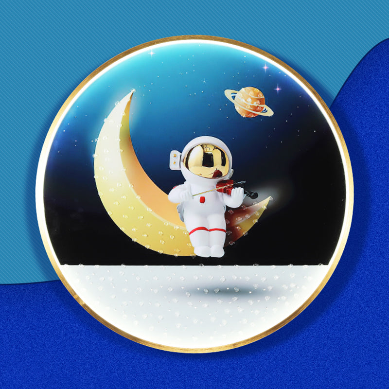 Style de style de style moderne Applique murale en métal 1 éclairage d'éclair éclairage pour chambre à coucher