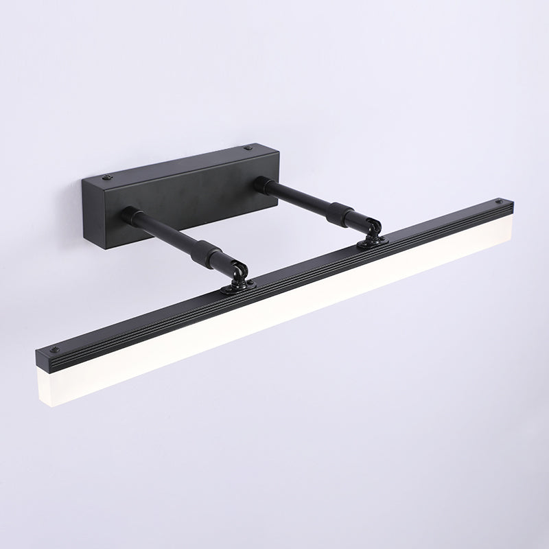 Braccio di swing in metallo Muro di luci moderna stile moderno 1 luce da parete specchio luce