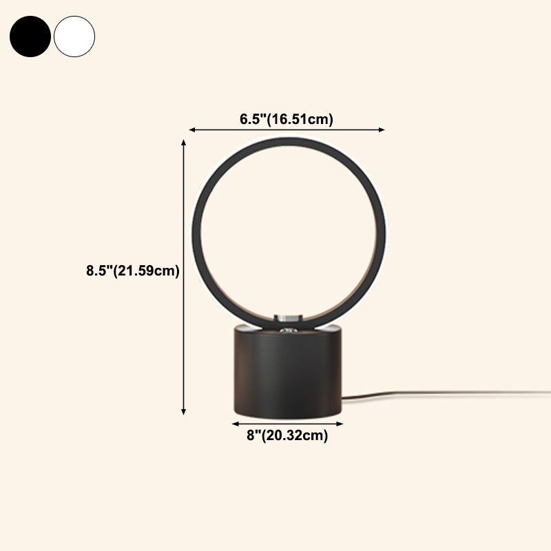Moderner Stil Linearer Form Table Beleuchtung Metalltischlicht für Schlafzimmer
