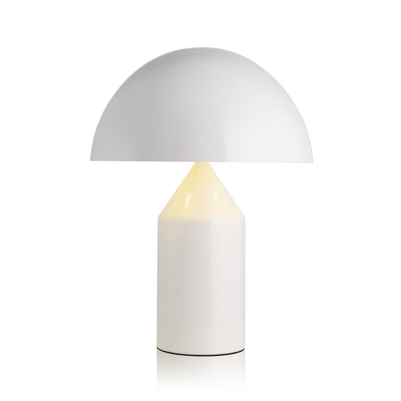 Moderner Stil Geometrischer Nachttischlampe Metall 1 Lichttischlampe