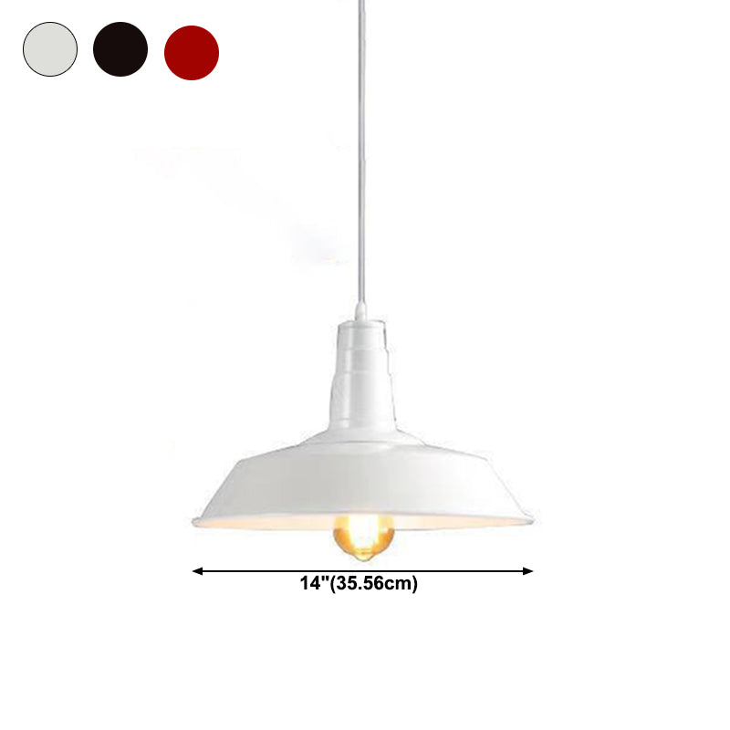 Metal Hanging Ceiling Light Industrial-Style Pendant Lighting Fixture