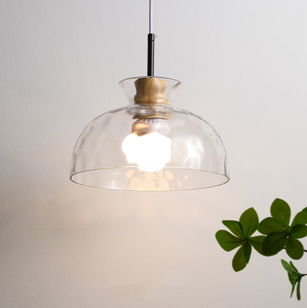 Geometric Shape Glass Hanging Light Modern Multi Lights Hanging Light Mounted Fixture