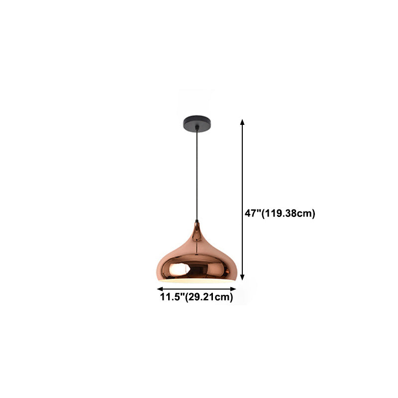 Ceiling Pendant Light Metal Modern Style Suspension Pendant Light