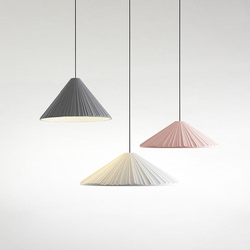 Geometric Shape Resin Hanging Light Nordic Macarons 1 Light Hanging Mounted Lights