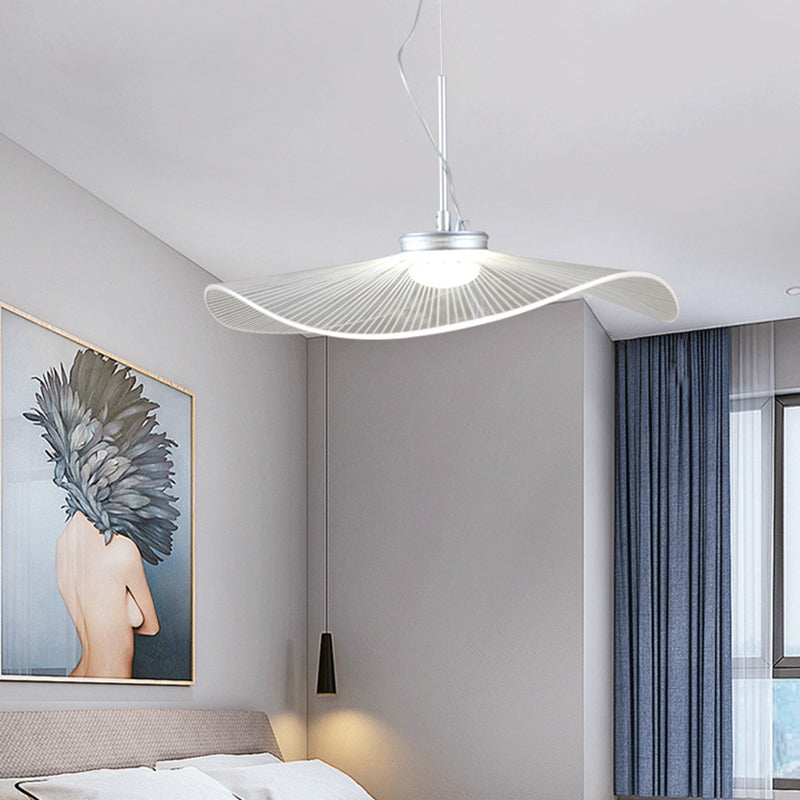 1 lumière géométrique suspendu au plafond de style moderne suspendu en métal