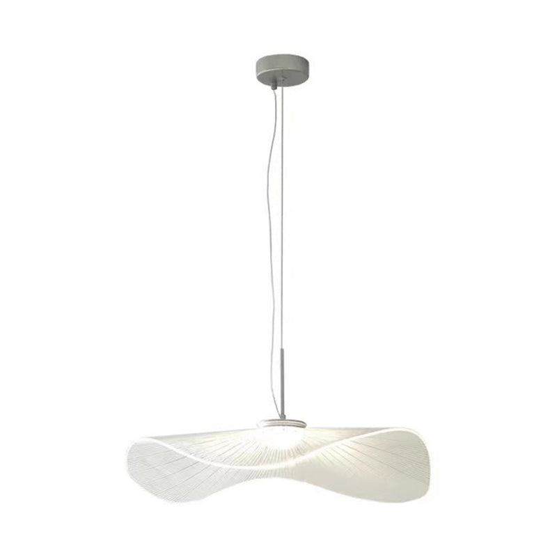 1 lumière géométrique suspendu au plafond de style moderne suspendu en métal