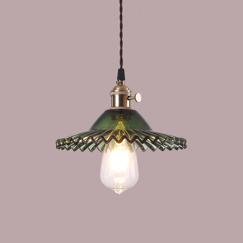 1 licht geometrisch hangende plafondlicht industriële stijl glashangende lampen