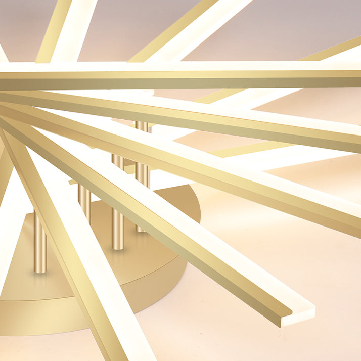 Luces de techo montados con rubor Sputnik LED Simplicidad de iluminación para dormitorio