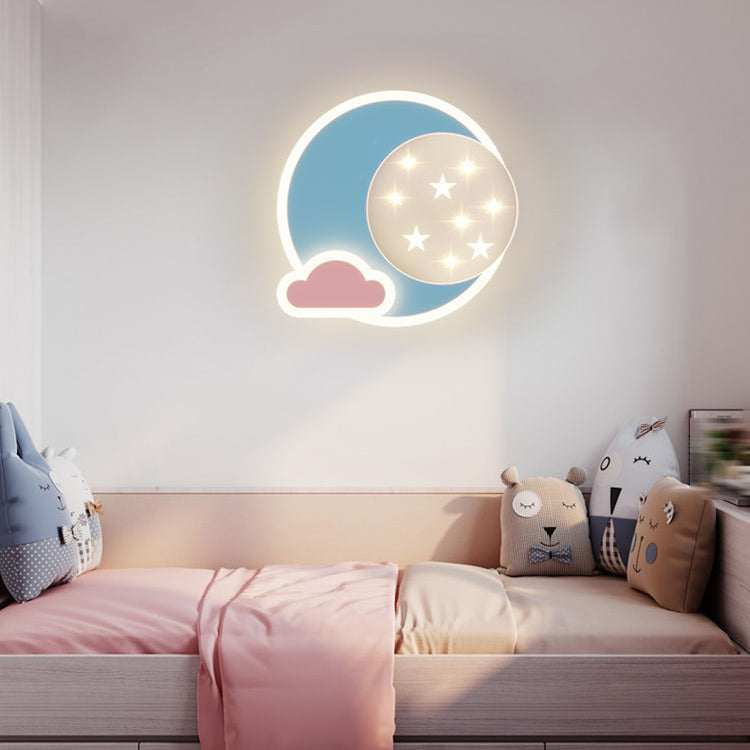 Lampade a parete geometrica in stile contemporaneo 1 metallo 1 lampada a LED LAD