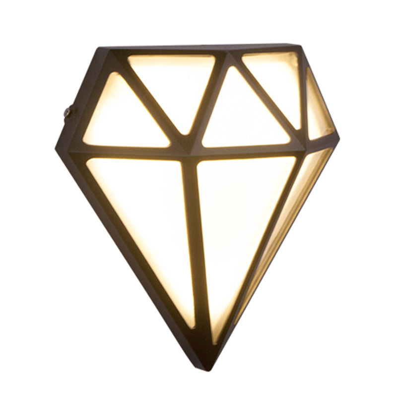 Moderne Wandmontage leichte LED -Wandleuchten mit Acrylschatten