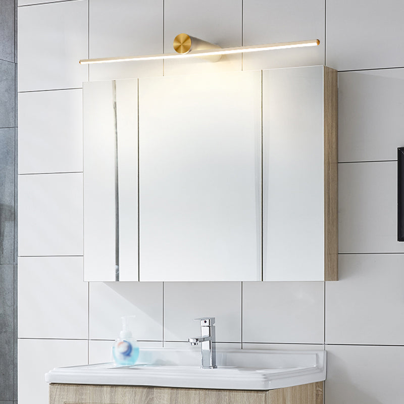 Luz de tocador de aluminio moderno 1 Luz de espejo LED LED Light para baño