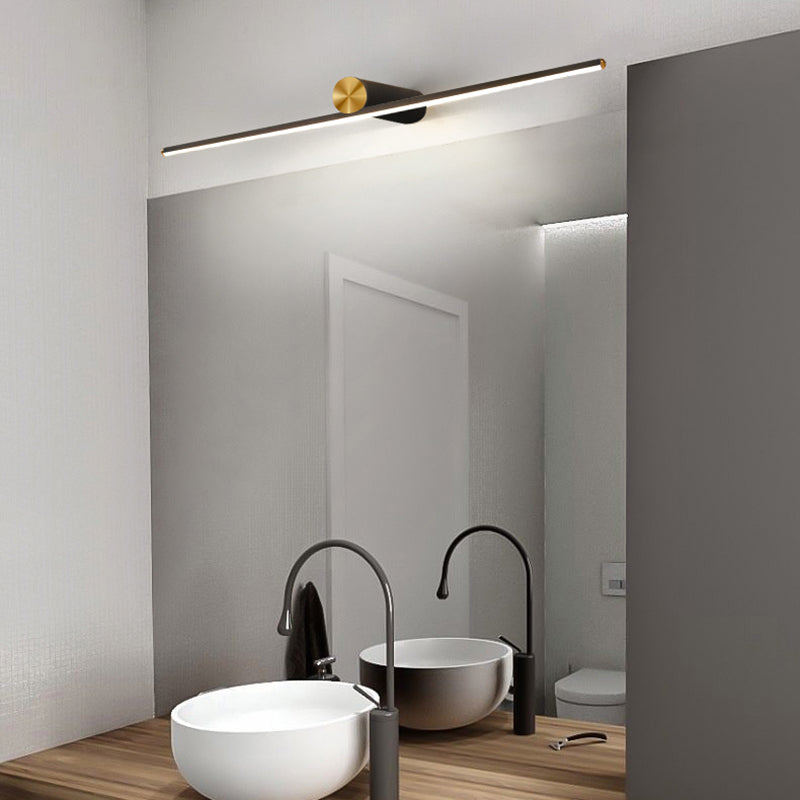 Luz de tocador de aluminio moderno 1 Luz de espejo LED LED Light para baño