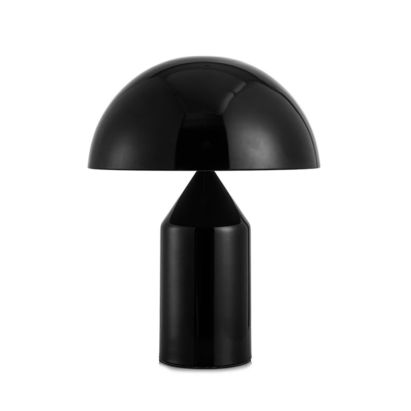 Lampe de table de style moderne 1 lampe de bureau à la lumière avec nuance en métal pour chambre à coucher