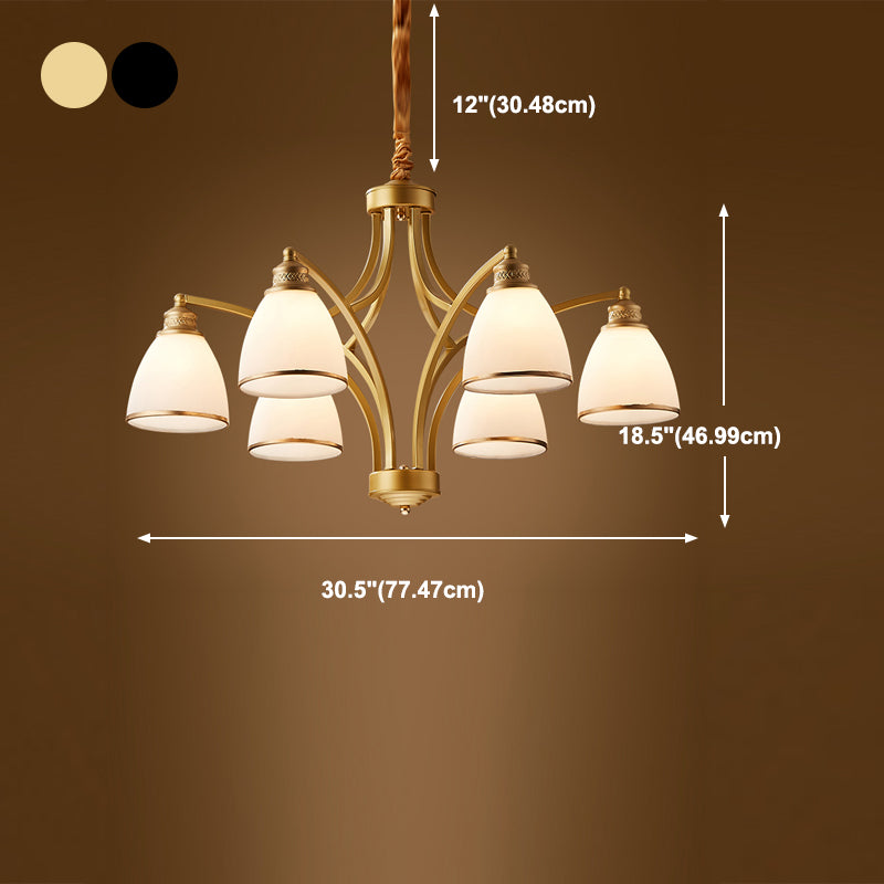 Luci lampadari affusolata industriale Lampadant lampadario in vetro Luce per soggiorno per soggiorno