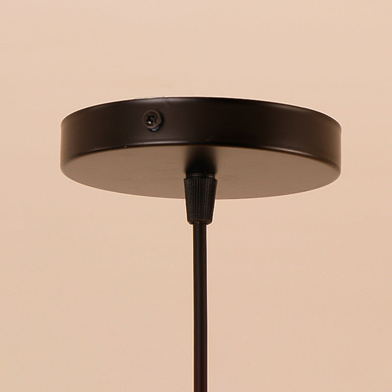 1 Light Hanging Lights Modern Style Bamboo Hanging Lighting for Living Room