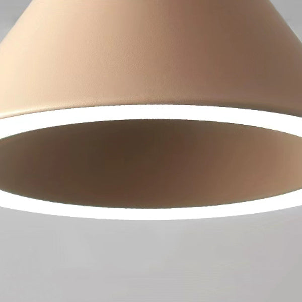 Contemporary Style Cone Pendant Lamp Metal 1 Light Hanging Pendant Light