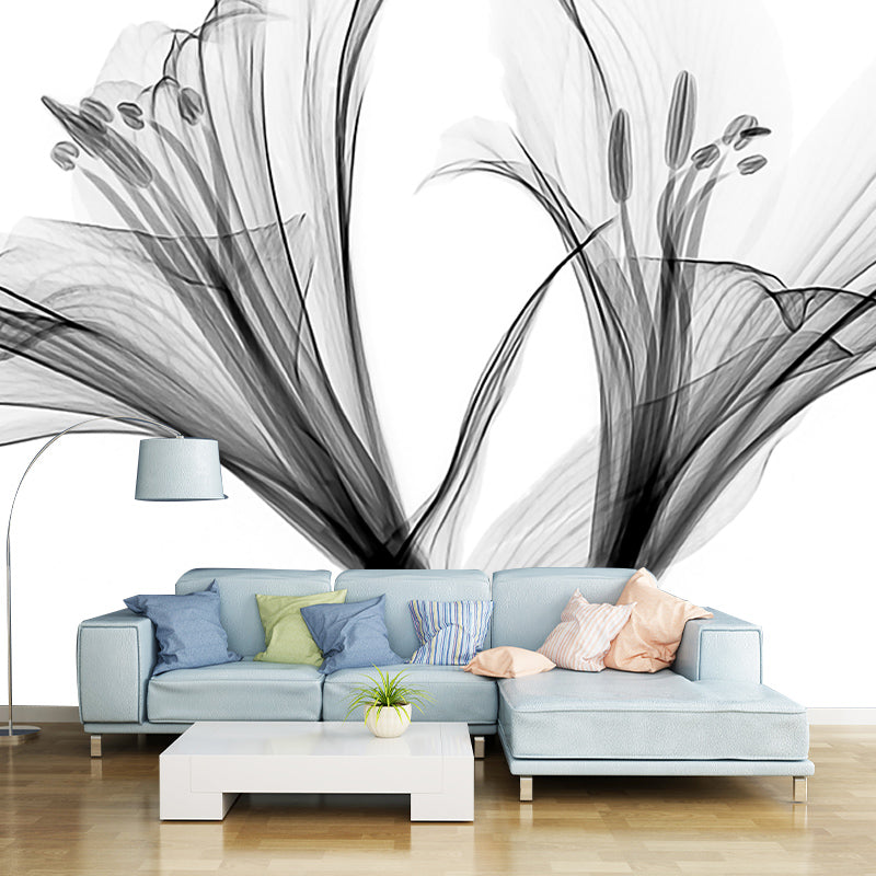 Watercolor Photography Mural Wallpaper Decorative Bedroom Wall Mural