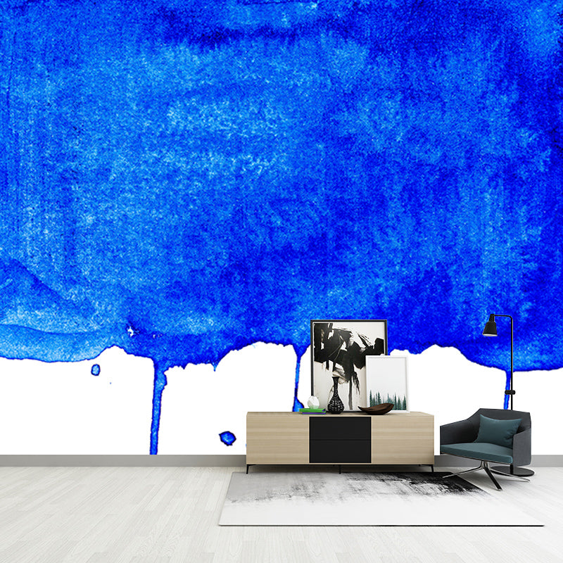 Photography Stain Resistant Wall Mural Wallpaper Watercolor Sitting Room Wall Mural