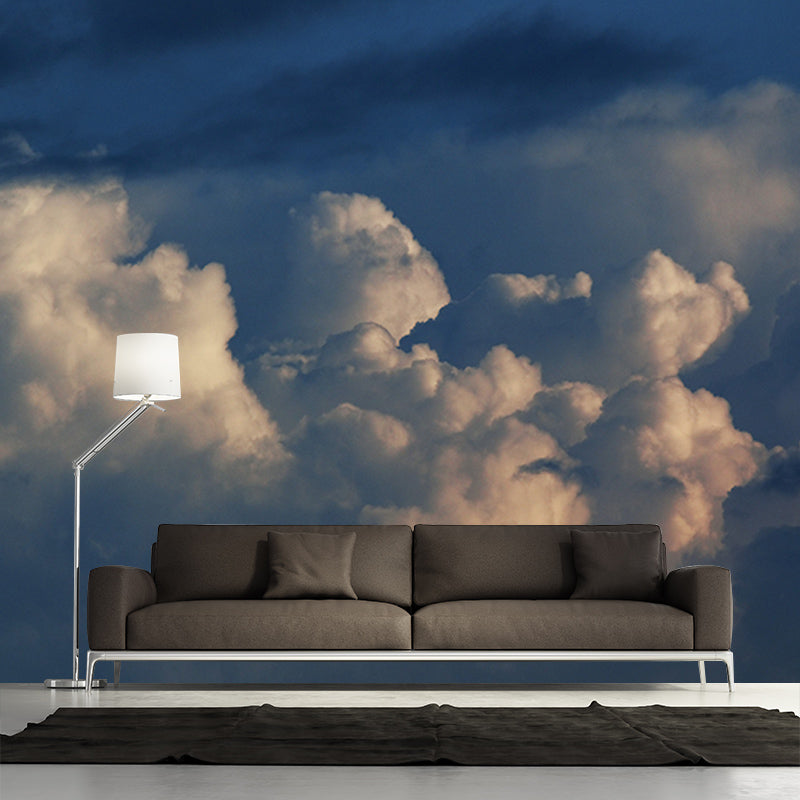 Sky Texture Mildew Resistant Mural Wallpaper Indoor Wall Mural