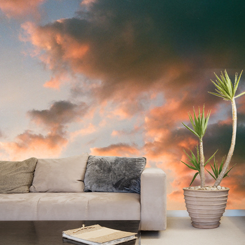 Sky Texture Mildew Resistant Mural Wallpaper Indoor Wall Mural