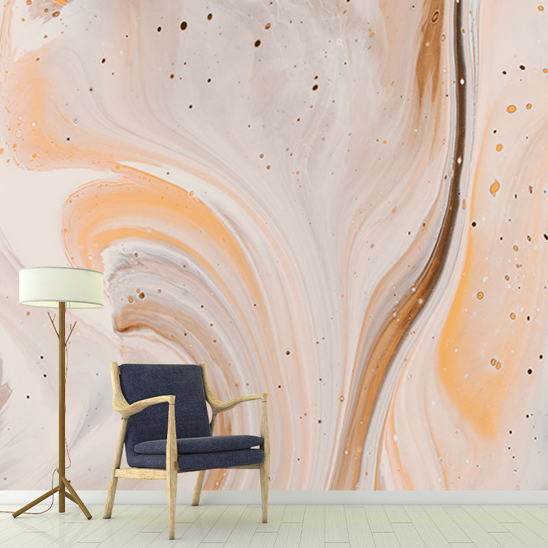 Environmental Wall Mural Wallpaper Watercolor Texture Living Room Wall Mural