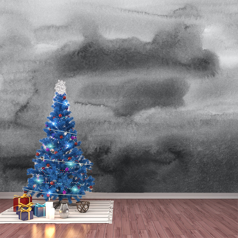 Environment Friendly Resistant Mural Wallpaper Watercolor Living Room Wall Mural