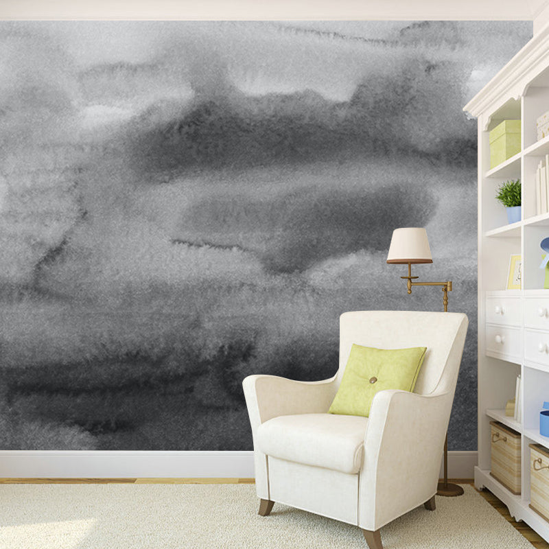 Environment Friendly Resistant Mural Wallpaper Watercolor Living Room Wall Mural