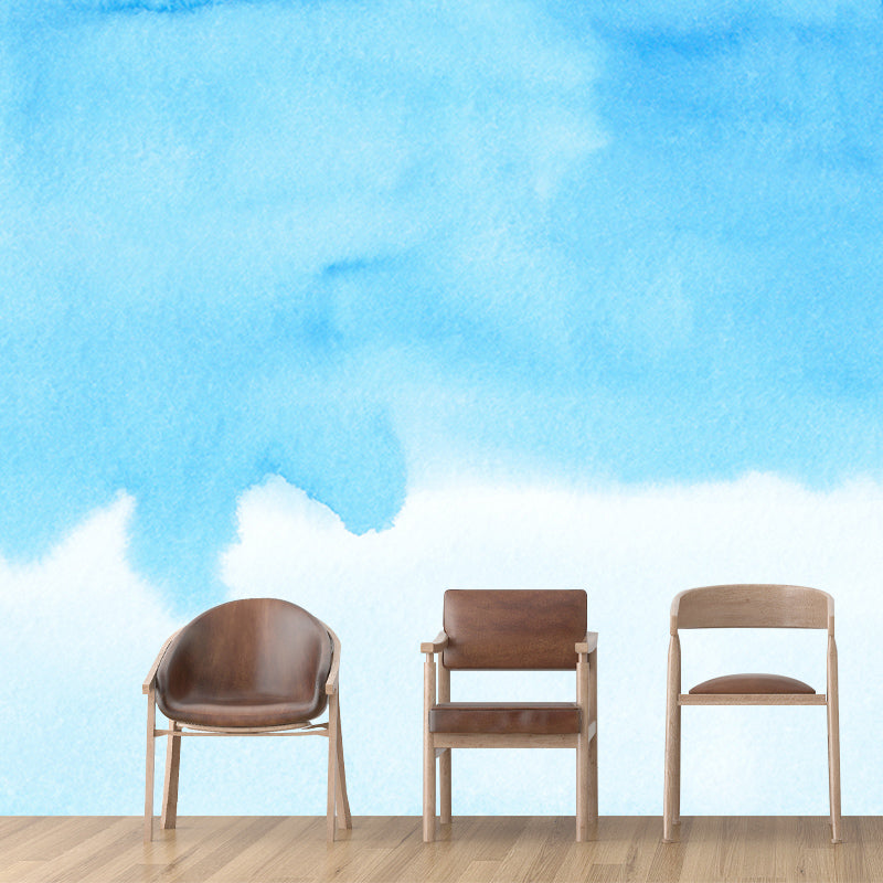 Environment Friendly Resistant Mural Wallpaper Watercolor Living Room Wall Mural