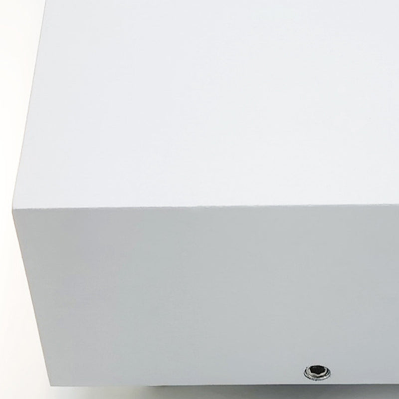 Contemporary Aluminum Wall Light Cube 4" Wide Wall Washer for Living Room