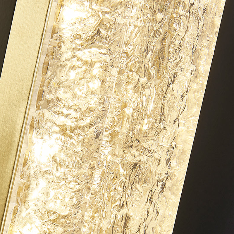 Modern Style Brass Wall Light Cylinder 1 Light Wall Sconce for Living Room