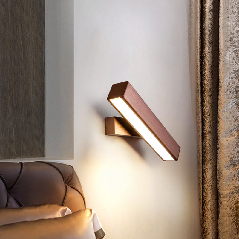 Square Shape Metal Wall Light Modern 1-Light Wall Mounted Light Fixture