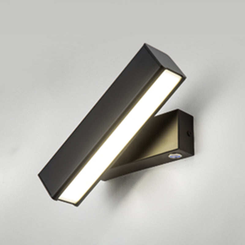 Square Shape Metal Wall Light Modern 1-Light Wall Mounted Light Fixture
