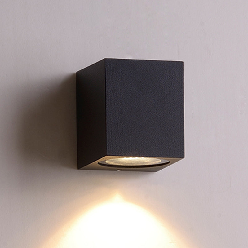 Wandleuchte minimalistische LED -Metallwand montiertes Licht montiert