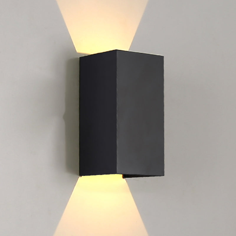 Wandleuchte minimalistische LED -Metallwand montiertes Licht montiert