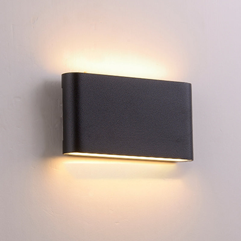 Wandleuchte minimalistische LED -Metallwand montiertes Licht montiert